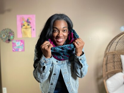 Berry Cozy Cowl