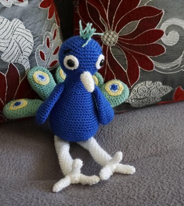 Knit & Crochet Amigurumi Kits - Peacock