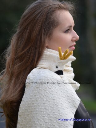 White Cockatoo Scarf