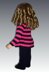 Striped Sweater and Pants Pattern for My Twinn Doll, 23 inch dolls