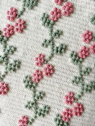 Spring Blossoms Blanket