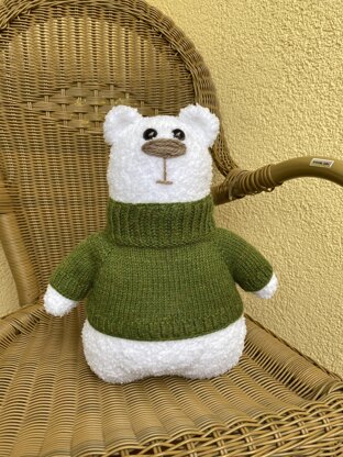 Bo the Bear in Rico Baby Teddy Aran