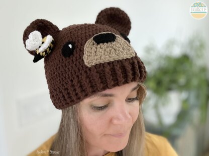 Bean The Bear With Bee Hat