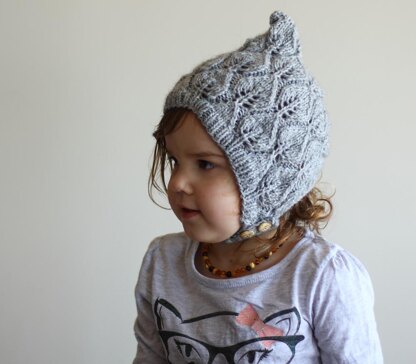 Leaf Lace Pixie Bonnet