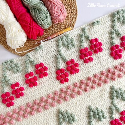 Cherry Blossom Blanket