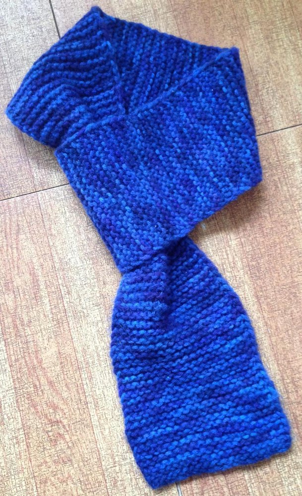 Child scarf on sale knit pattern