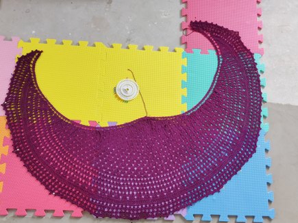 Pebble beach shawl #5