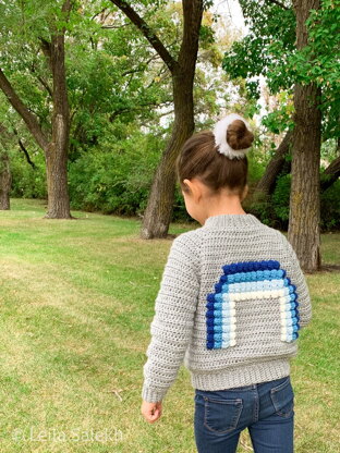 Over the rainbow cardigan