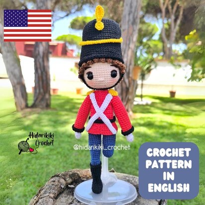 Tin soldier amigurumi