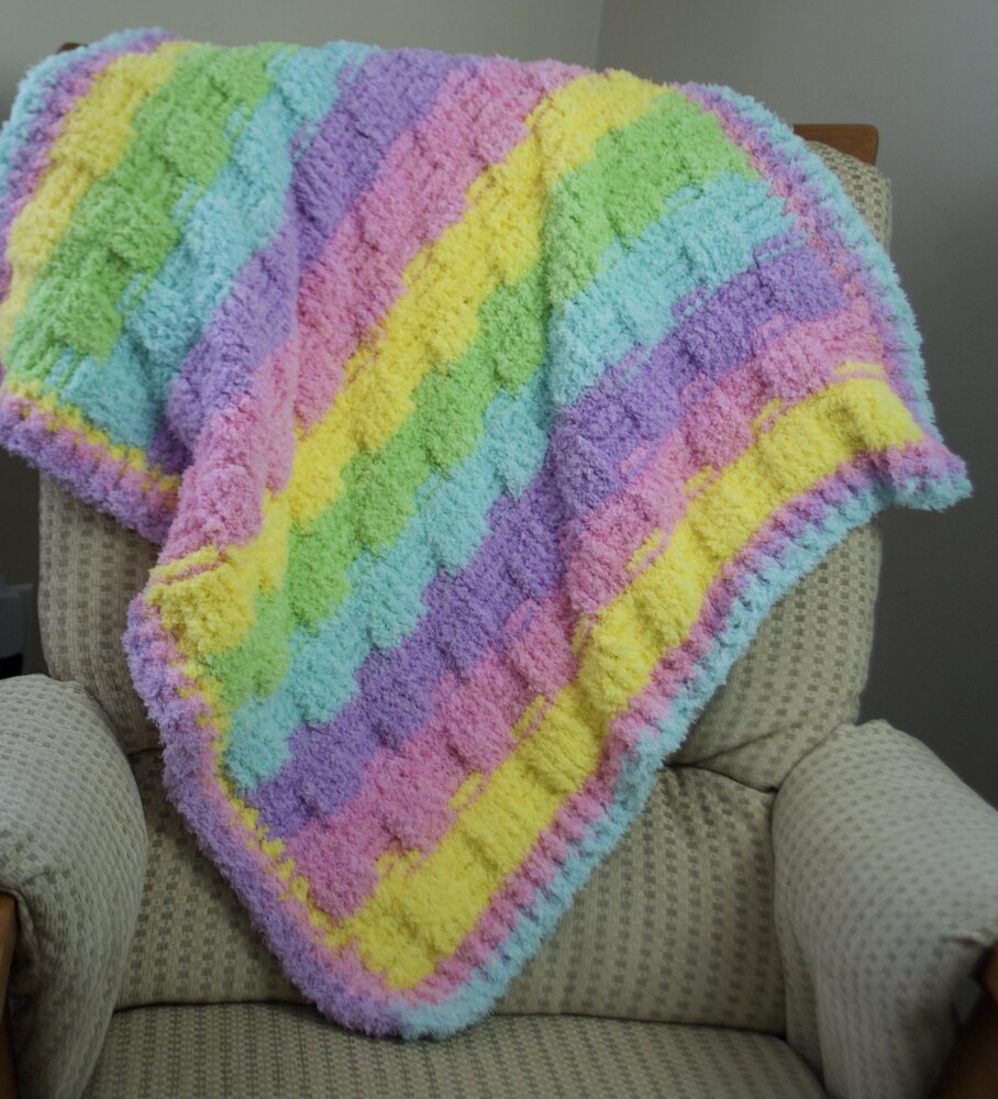 Easy basket 2025 weave baby blanket