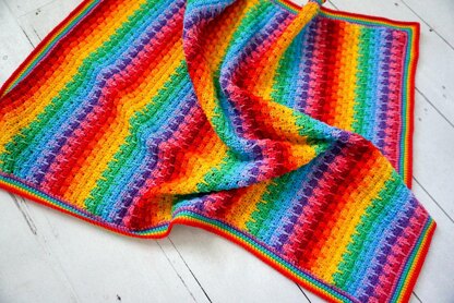 Weeping Rainbows Blanket