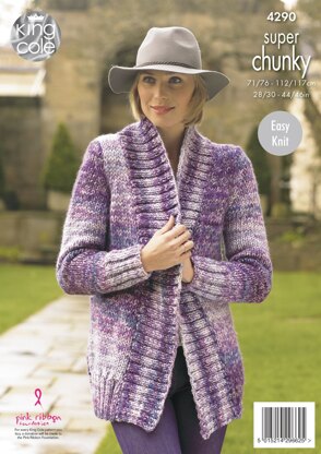 Jackets in King Cole Super Chunky - 4290 - Downloadable PDF
