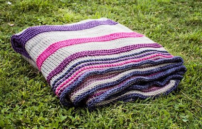 Purple Seaside Blanket