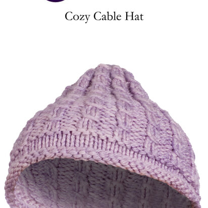 Cozy Cable Hat in Lorna's Laces Shepherd Bulky