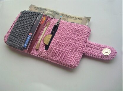 Crochet Mini Money Purse