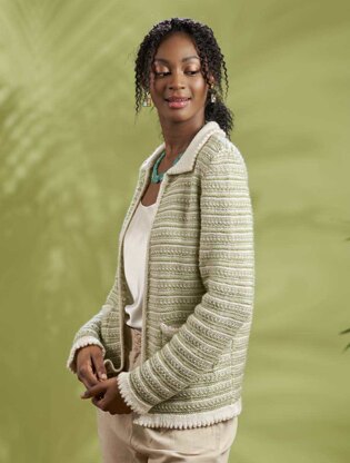 Piper Cardigan in West Yorkshire Spinners Elements DK - DBP0207 - Downloadable PDF