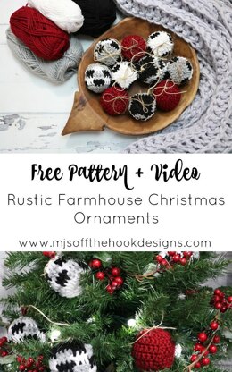 Rustic Farmhouse Ornaments