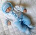 Dolls Clothes knitting Pattern, 10 inch Doll, Hooded Cardigan, leggings & Boots