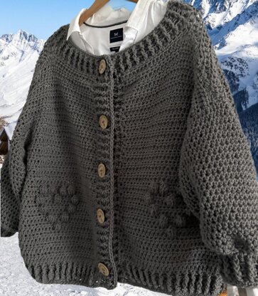 Valentine Crochet Cardigan