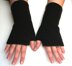 Long Solid shaped Fingerless Gloves