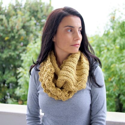 Block loop scarf