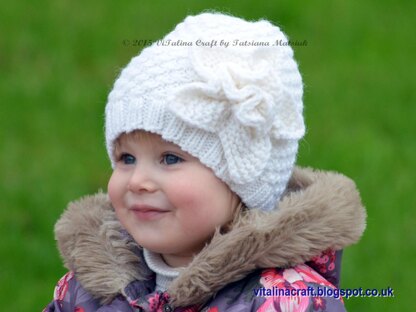 Frozen Flower Hat