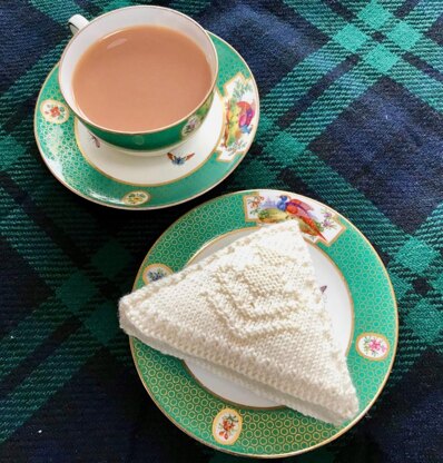 Play Food Thistle (Cluaran) Shortbread Biscuits in James C Brett Baby 4 Ply