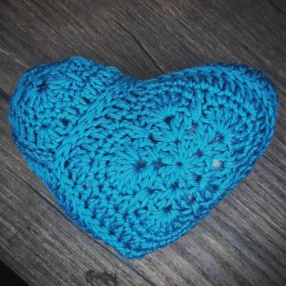 Heart with African flowers Heart for Valentine
