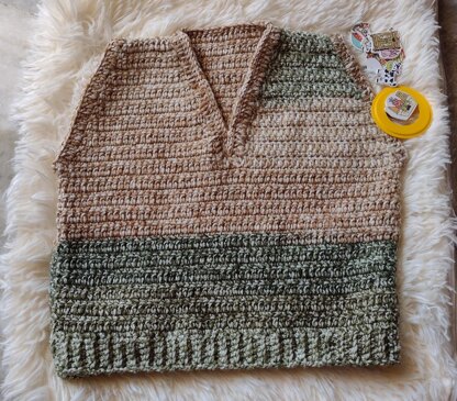 Crochet Pattern - Simple Baby Vest