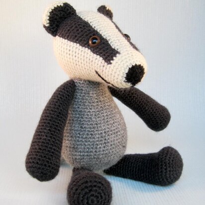 Blackberry the Badger Amigurumi