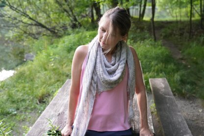 Grey Mist Shawl