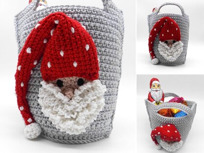 Gnome gift bag - so cute and so easy