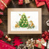 Bothy Threads Oh Christmas Tree Cross Stitch Kit - 38 x 29cm