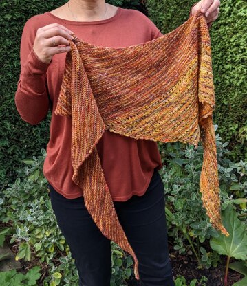 Fading Leaves Shawl