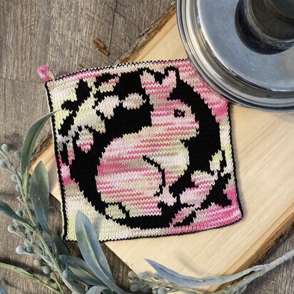 Woodland Rabbit Potholder