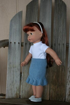 18" Doll Flare Skirt