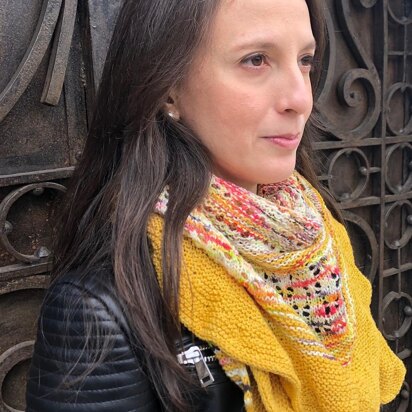 Paquetá Shawl - knitting pattern