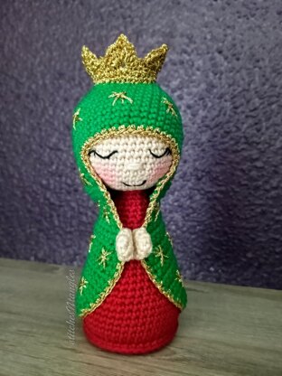 Virgencita de Guadalupe Amigurumi