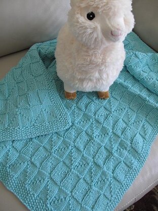 Kites & Pinwheels Reversible Baby Blanket