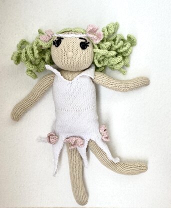 Pattern: knitted TOOTH FAIRY, amigurumi