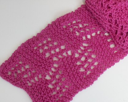 Three Easy Knit Lace Scarves