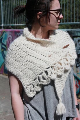 The Op Shop Shawl Recycled