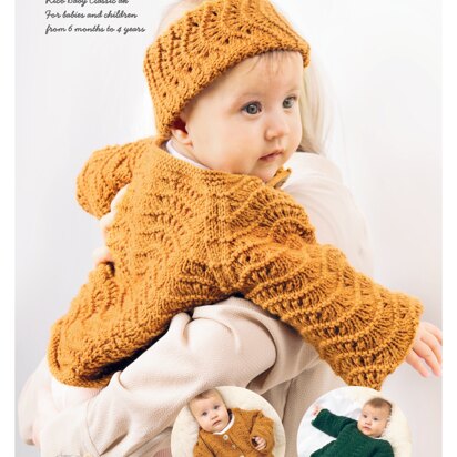 Baby's Headwear, Jacket and Jumper in Rico Baby Classic DK - 1031 - Downloadable PDF