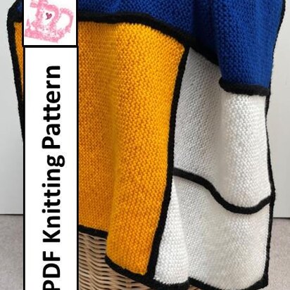 Mondrian inspired blankets