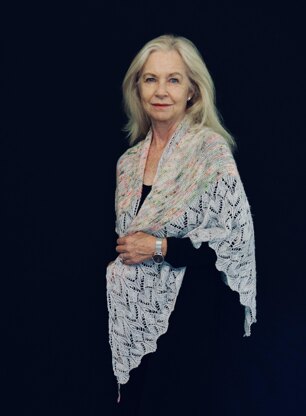 Wrap Me In Lace Shawl