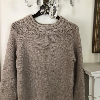 Halo Pullover - knitting pattern