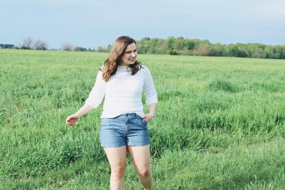 Summer Eyelet Top