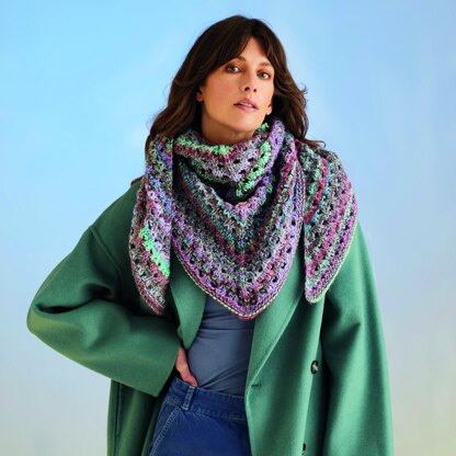 Sirdar 10711 Sea Shells Shawl PDF