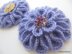 Mohair Brooch Unique Large Flower 3D Tutorial