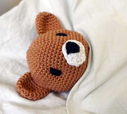 Crochet Pattern Baby Rattle Bear!